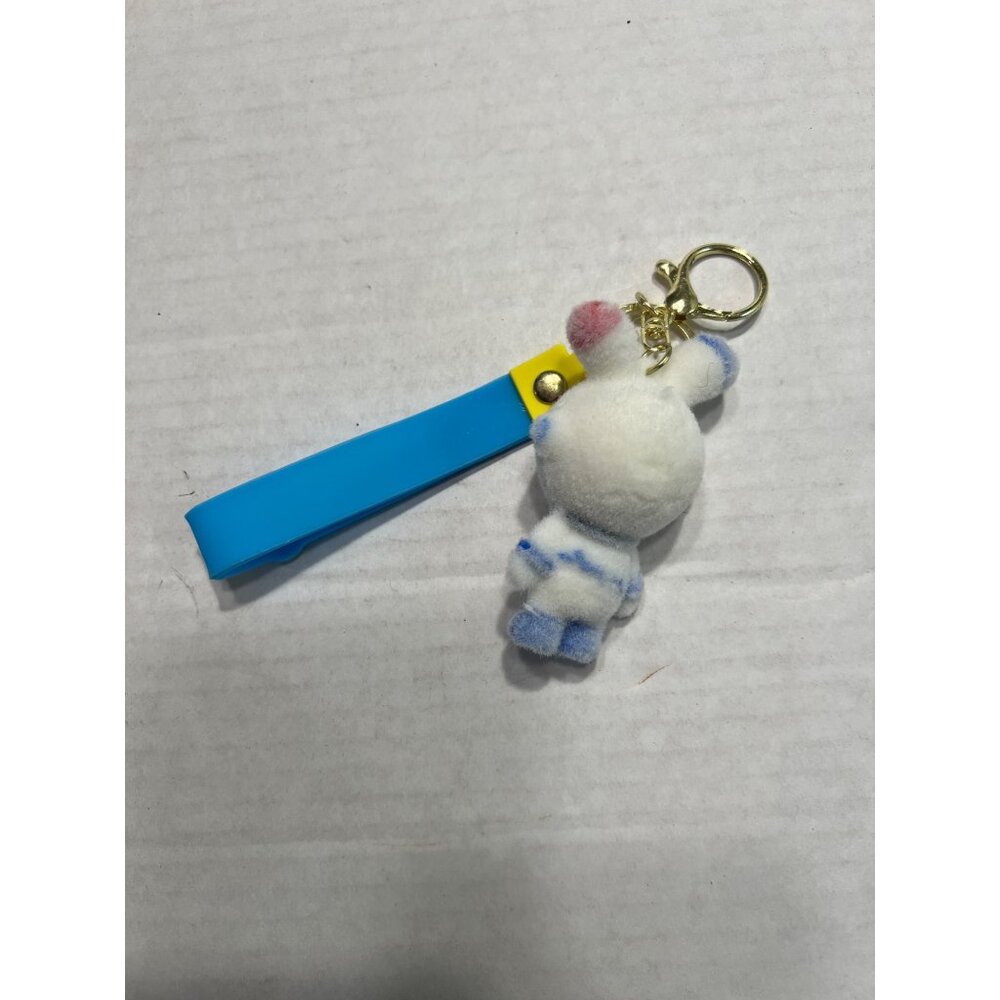 Labubu Plush Keychain With Smiling Character & Heart Design - Picture 5 of 5